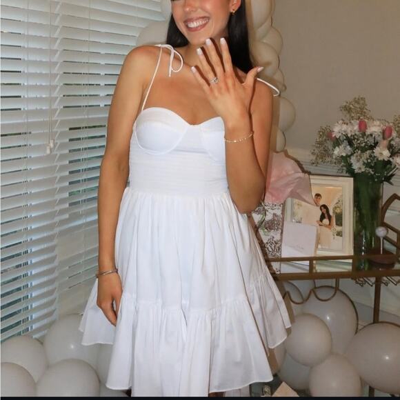 Staud Mini Landry Dress L - Picture 4 of 16